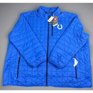 Cutter & Buck Indianapolis Colts Men’s Blue Rainier Primaloft Filled Jacket 5XB